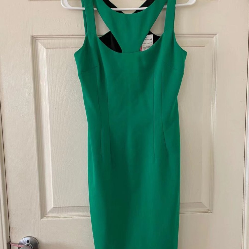 NWT Jay Godfrey green party dress size 6 - Picture 3 of 5